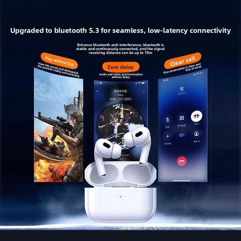 Wireless Bluetooth Earphones with Noise Cancellation
